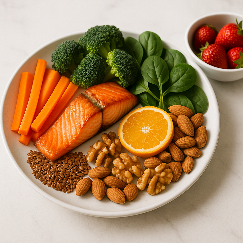 alimentacion para la salud visual